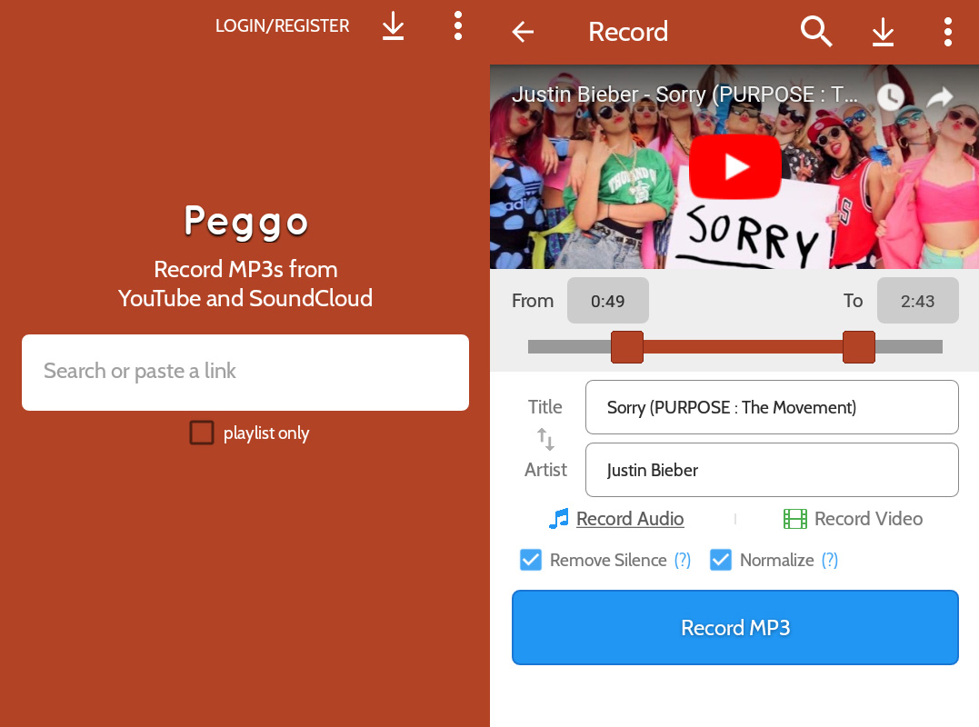 peggo app