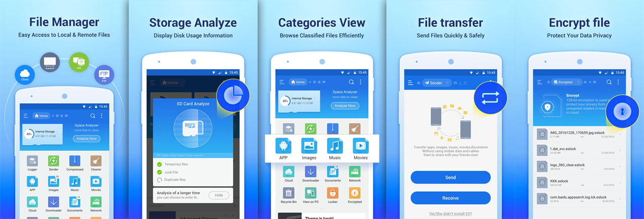 es file explorer apk