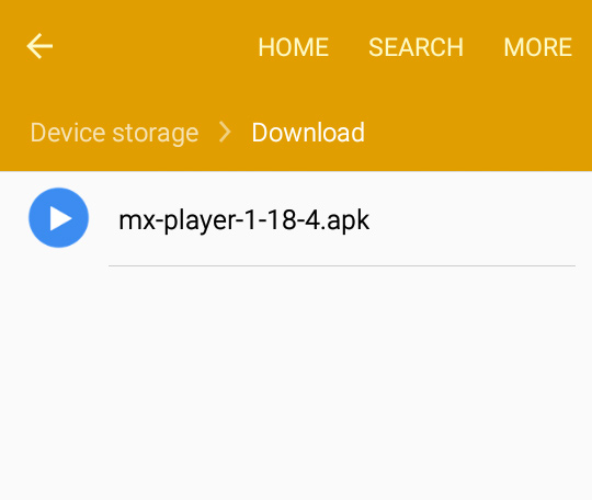 mx player apk download