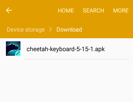cheetah keyboard download