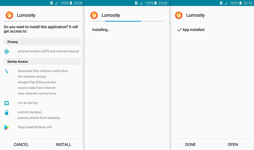 lumosity for android