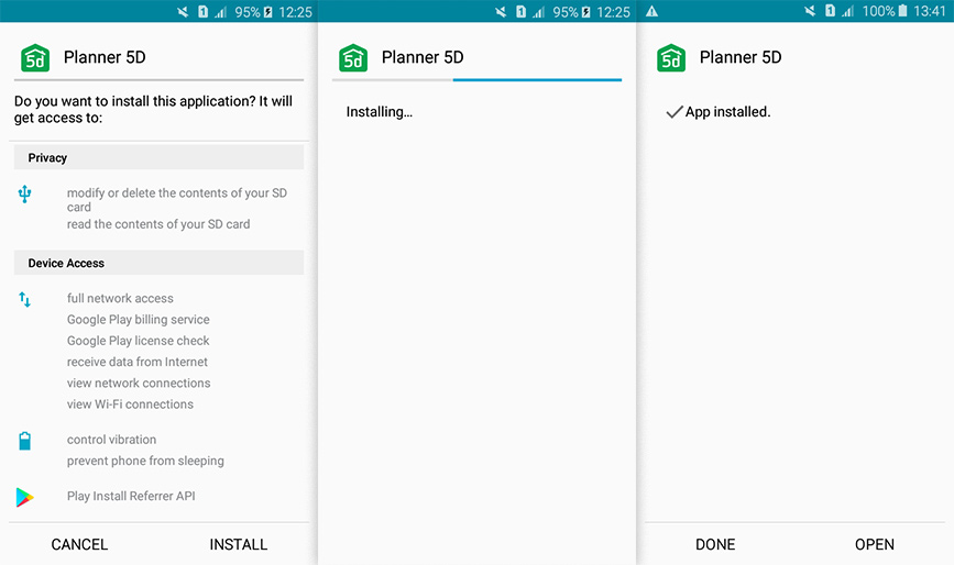 planner 5d for android