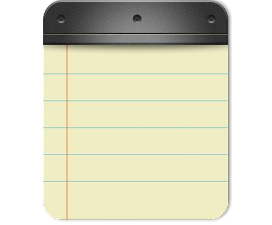 inkpad notepad